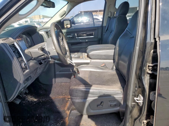 2012 Ram 1500 Laramie Longhorn with VIN 1C6RD6PT1CS302377, listed as a Copart auction lot 65759915 with 91,765 mi miles and Clean title. Bid and sale history available at DreamBid. Image 7.