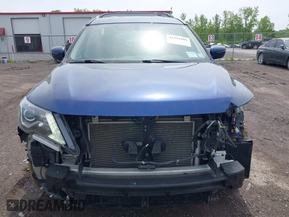 2019 Nissan Pathfinder SV z VIN 5N1DR2MM7KC617117, wystawiony jako IAAI lot #42342685 z przebiegiem 98 013 mil mil oraz . Historia ofert i sprzedaży dostępna na DreamBid. Obrazek 6.