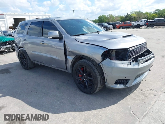 2018 Dodge Durango SRT with VIN 1C4SDJGJ6JC366644, listed as a IAAI auction lot 41906182 with 54,490 mi miles and . Bid and sale history available at DreamBid. Image 1.