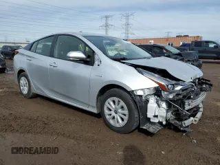 2022 Toyota Prius L Eco with VIN JTDKAMFU0N3188919, listed as a Copart auction lot 47249175 with 32,122 mi miles and Salvage Title. Bid and sale history available at carsss.com. Image 4.