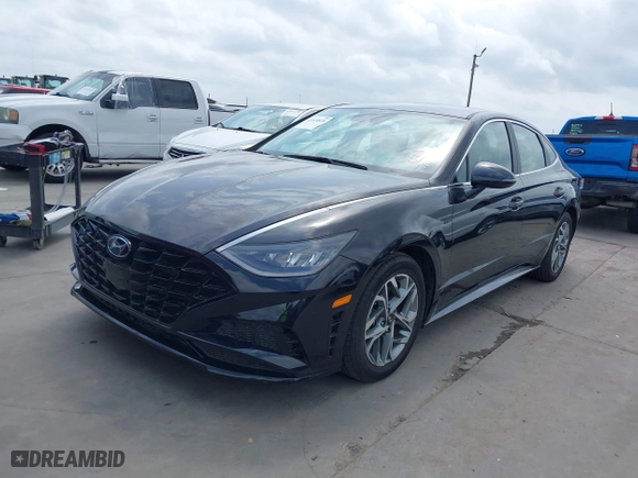2023 Hyundai Sonata SEL with VIN KMHL64JA8PA270894, listed as a IAAI auction lot 42124828 with 51,411 mi miles. Bid and sale history available at carsss.com. Image 18.