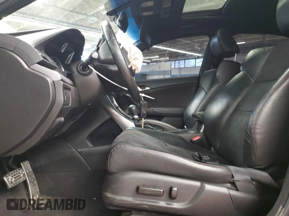 2012 Acura TSX Special Edition with VIN JH4CU2F86CC009748, listed as a Copart auction lot 46897255 with 118,945 mi miles and Salvage title. Bid and sale history available at DreamBid. Image 7.