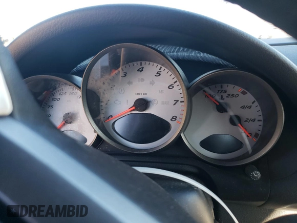 2005 Porsche Boxster S with VIN WP0CB29835U731646, listed as a Copart auction lot 80657904 with Not provided miles and Salvage title. Bid and sale history available at DreamBid. Image 9.