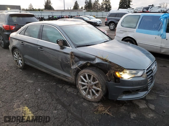 2015 Audi A3 2.0 TDI Premium Plus with VIN WAUCJGFF0F1078213, listed as a Copart auction lot 85661194 with 122,034 mi miles and Salvage Title. Bid and sale history available at carsss.com. Image 4.