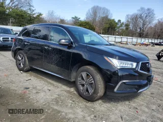 2018 Acura MDX with VIN 5J8YD4H38JL001718, listed as a Copart auction lot 49263275 with 109,512 mi miles and Salvage Title. Bid and sale history available at carsss.com. Image 4.