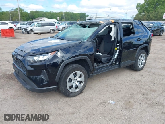 2021 Toyota RAV4 LE with VIN 2T3F1RFV9MC254808, listed as a IAAI auction lot 42326876 with 71,560 mi miles and . Bid and sale history available at DreamBid. Image 2.