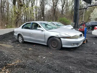 2001 Mitsubishi Galant ES with VIN 4A3AA46G91E173045, listed as a Copart auction lot 51751155 with 128,030 mi miles and Salvage Title. Bid and sale history available at carsss.com. Image 4.