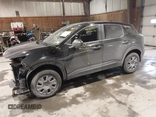 2025 Nissan Kicks S with VIN 3N8AP6BB3SL325334, listed as a IAAI auction lot 41417023 with 2,736 mi miles. Bid and sale history available at carsss.com. Image 2.