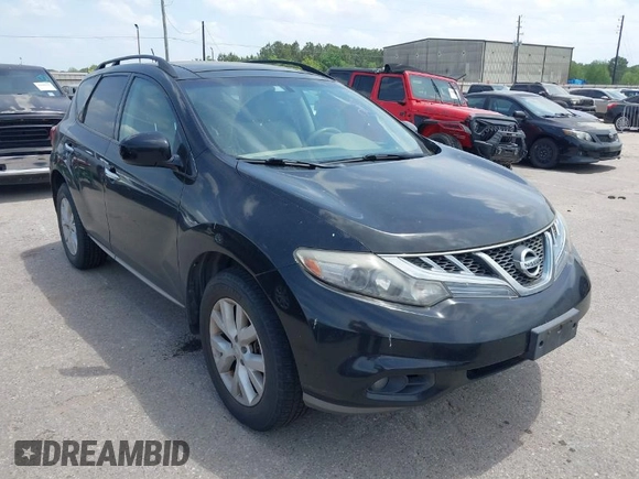 2011 Nissan Murano LE with VIN JN8AZ1MU5BW055853, listed as a IAAI auction lot 42080839 with 165,627 mi miles and . Bid and sale history available at DreamBid. Image 1.