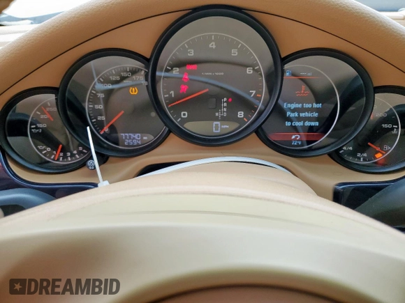 2014 Porsche Panamera с VIN WP0AA2A79EL012646, выставлен на аукционе Copart как лот 60818655 с пробегом 77 740 миль миль и Чистый • Clean title. История ставок и продаж доступна на DreamBid. Изображение 9.