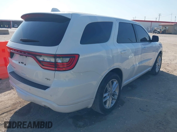 2022 Dodge Durango R/T with VIN 1C4SDHCT6NC217849, listed as a IAAI auction lot 42814278 with 54,082 mi miles and . Bid and sale history available at DreamBid. Image 4.