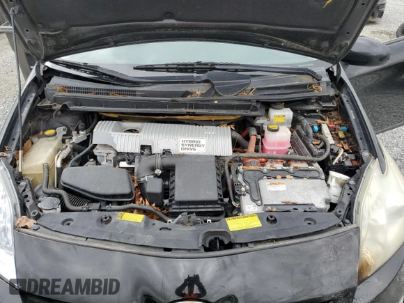 2011 Toyota Prius I with VIN JTDKN3DU9B0263244, listed as a Copart auction lot 54960925 with 189,210 mi miles and Clean Title. Bid and sale history available at carsss.com. Image 11.