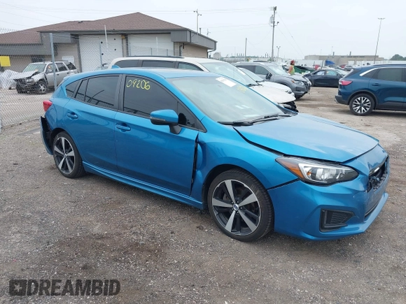 2017 Subaru Impreza Special Sports with VIN 4S3GTAL65H1716443, listed as a IAAI auction lot 42509206 with 115,169 mi miles and . Bid and sale history available at DreamBid. Image 1.