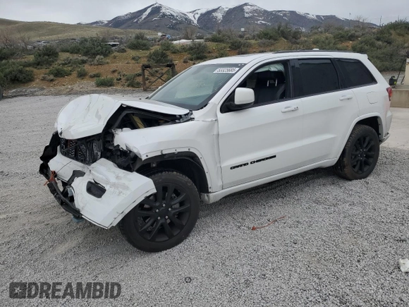 2020 Jeep Grand Cherokee Altitude with VIN 1C4RJFAG4LC427123, listed as a Copart auction lot 53325685 with 44,700 mi miles and Salvage title. Bid and sale history available at DreamBid. Image 1.