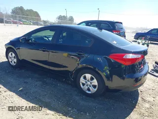 2014 Kia Forte LX with VIN KNAFK4A67E5245996, listed as a IAAI auction lot 41817051 with 133,377 mi miles. Bid and sale history available at carsss.com. Image 3.