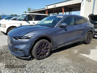 2021 Ford Mustang Mach-E Select with VIN 3FMTK1SS7MMA01379, listed as a Copart auction lot 48859825 with 80,042 mi miles and Salvage Title. Bid and sale history available at DreamBid. Image 1.