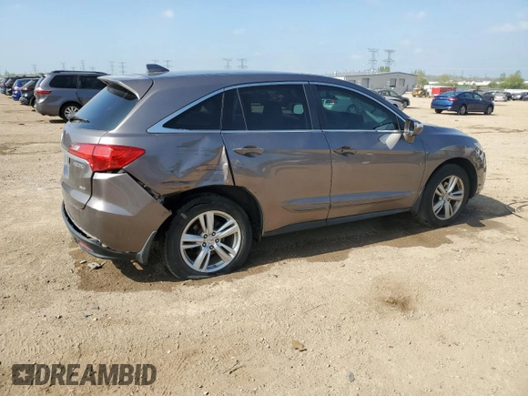 2013 Acura RDX Technology with VIN 5J8TB4H51DL002666, listed as a Copart auction lot 56674315 with 180,586 mi miles and Salvage title. Bid and sale history available at DreamBid. Image 3.