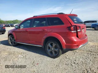 2017 Dodge Journey Crossroad Plus with VIN 3C4PDCGB7HT545025, listed as a Copart auction lot 55973435 with 133,766 mi miles and Salvage title. Bid and sale history available at DreamBid. Image 2.