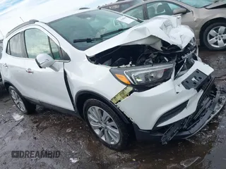 2018 Buick Encore Preferred with VIN KL4CJASB4JB540692, listed as a IAAI auction lot 41380890 with 77,896 mi miles. Bid and sale history available at carsss.com. Image 1.