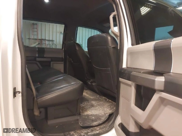 2017 Ford Super Duty F-250 SRW Lariat with VIN 1FT7W2BTXHEC81609, listed as a IAAI auction lot 41497213 with 176,644 mi miles. Bid and sale history available at carsss.com. Image 8.