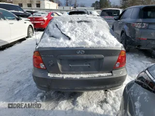 2005 Hyundai Accent GLS with VIN KMHCG35CX5U323836, listed as a Copart auction lot 45794965 with 0 mi miles and Clean Title. Bid and sale history available at carsss.com. Image 6.