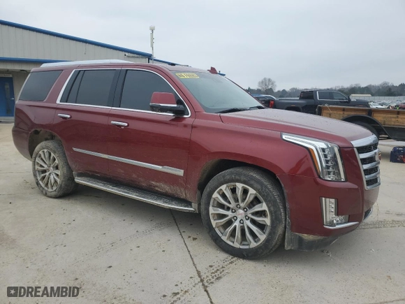 2016 Cadillac Escalade Premium Luxury with VIN 1GYS3CKJXGR262809, listed as a Copart auction lot 45673645 with 78,644 mi miles and Salvage Title. Bid and sale history available at carsss.com. Image 4.
