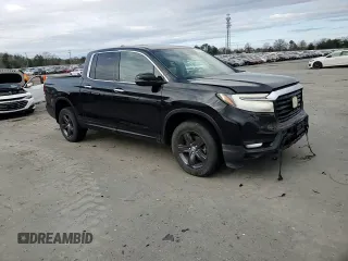 2021 Honda Ridgeline RTL-E with VIN 5FPYK3F74MB027672, listed as a Copart auction lot 49490035 with 80,647 mi miles and Salvage title. Bid and sale history available at DreamBid. Image 10.