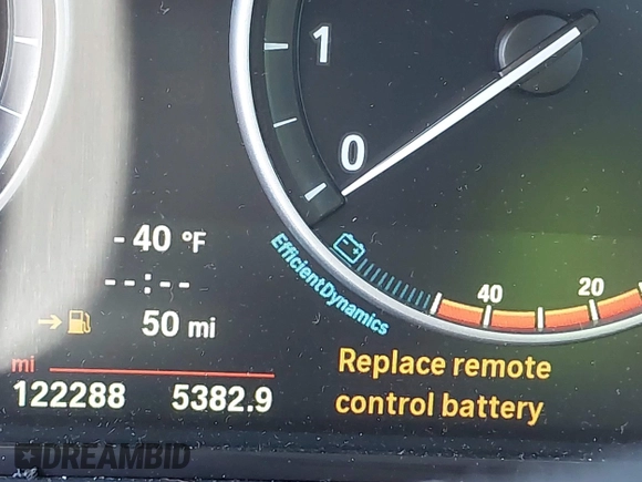 2014 BMW 5 Series 535i with VIN WBA5B1C54ED477525, listed as a IAAI auction lot 41692887 with 122,288 mi miles. Bid and sale history available at carsss.com. Image 15.