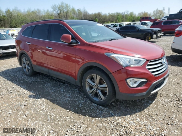 2014 Hyundai Santa Fe Limited with VIN KM8SR4HF4EU035067, listed as a Copart auction lot 51047395 with 0 mi miles and Clean Title. Bid and sale history available at carsss.com. Image 4.