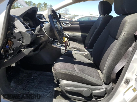 2019 Nissan Sentra SV with VIN 3N1AB7AP6KL625546, listed as a Copart auction lot 50259225 with Not Provided miles and Salvage Title. Bid and sale history available at DreamBid. Image 7.