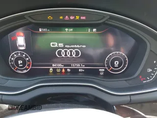 2018 Audi Q5 Premium Plus z VIN WA1BNAFY0J2217142, wystawiony jako IAAI lot #42049376 z przebiegiem 84 100 mil mil oraz . Historia ofert i sprzedaży dostępna na DreamBid. Obrazek 7.