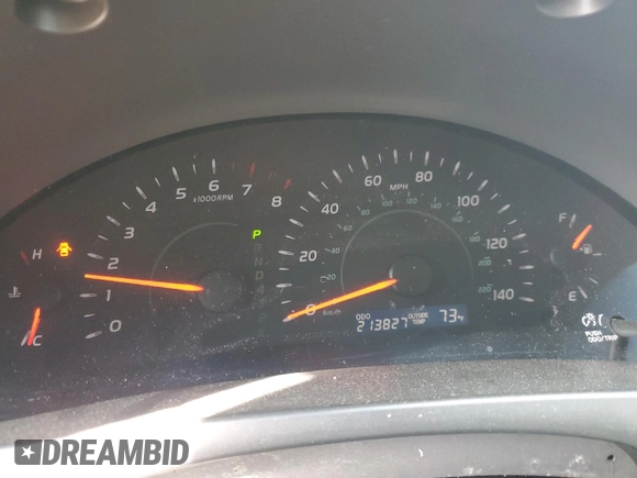 2007 Toyota Camry CE with VIN 4T1BE46K67U710965, listed as a Copart auction lot 47202355 with 213,827 mi miles and Salvage Title. Bid and sale history available at carsss.com. Image 9.