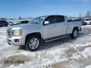 2015 GMC Canyon 4WD SLT with VIN 1GTG6CE31F1243580, listed as a Copart auction lot 47834315 with 87,767 mi miles and Salvage Title. Bid and sale history available at carsss.com. Image 1.