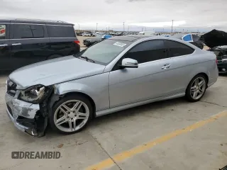 2013 Mercedes-Benz C with VIN WDDGJ5HB9DF952650, listed as a Copart auction lot 44808865 with 149,784 mi miles and Salvage Title. Bid and sale history available at carsss.com. Image 1.