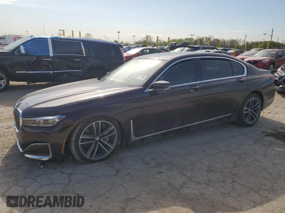 2020 BMW 7 Series 750i xDrive с VIN WBA7U2C02LGM27019, выставлен на аукционе Copart как лот 54122615 с пробегом Не указан миль и Списание • Salvage title. История ставок и продаж доступна на DreamBid. Изображение 1.