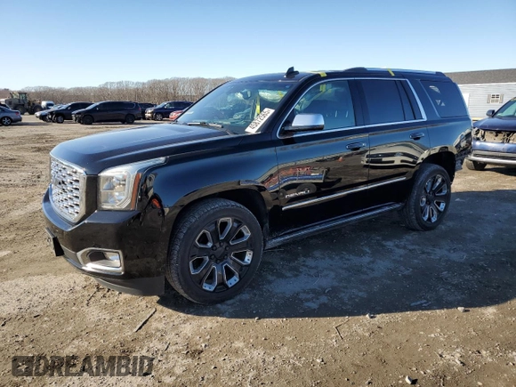 2020 GMC Yukon Denali with VIN 1GKS2CKJ1LR108755, listed as a Copart auction lot 45872565 with 84,156 mi miles and Salvage Title. Bid and sale history available at carsss.com. Image 1.