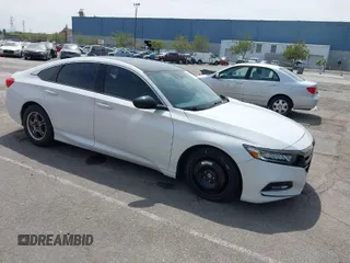 2019 Honda Accord Sedan Sport 1.5T with VIN 1HGCV1F30KA101706, listed as a IAAI auction lot 42047784 with 82,028 mi miles. Bid and sale history available at carsss.com. Image 1.