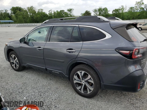 2021 Subaru Outback Touring with VIN 4S4BTAPC3M3185103, listed as a Copart auction lot 54251985 with 52,598 mi miles and Salvage title. Bid and sale history available at DreamBid. Image 2.
