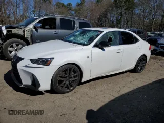 2020 Lexus IS with VIN JTHGA1D29L5105574, listed as a Copart auction lot 45954355 with 99,602 mi miles and Salvage Title. Bid and sale history available at carsss.com. Image 1.