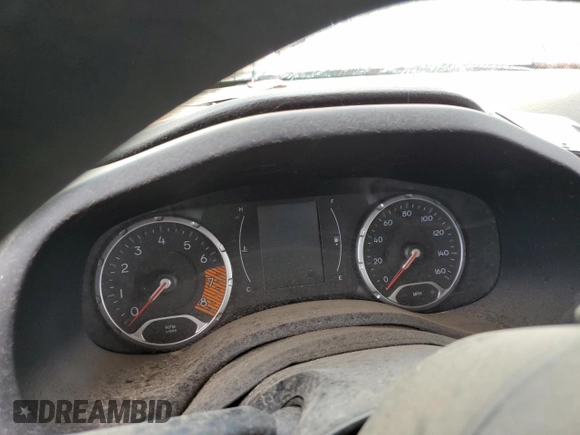 2019 Jeep Renegade Sport with VIN ZACNJAAB6KPK16258, listed as a Copart auction lot 58659455 with Not provided miles and Salvage title. Bid and sale history available at DreamBid. Image 9.