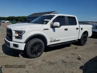 2017 Ford F-150 XL with VIN 1FTEW1EPXHFB15410, listed as a Copart auction lot 58523905 with 127,197 mi miles and Salvage title. Bid and sale history available at DreamBid. Image 1.