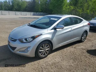 2014 Hyundai Elantra Limited z VIN 5NPDH4AE8EH520839, wystawiony jako Copart lot #58410835 z przebiegiem 64 421 mil mil oraz Czysty tytuł • Clean title. Historia ofert i sprzedaży dostępna na DreamBid. Obrazek 1.