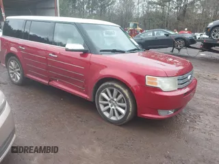 2011 Ford Flex Limited w/Ecoboost with VIN 2FMHK6DT2BBD29980, listed as a IAAI auction lot 41433515 with 232,986 mi miles. Bid and sale history available at carsss.com. Image 1.