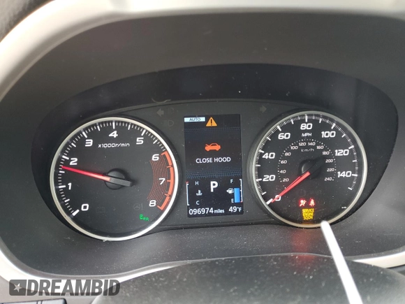 2018 Mitsubishi Eclipse Cross SE with VIN JA4AT5AA4JZ039214, listed as a Copart auction lot 50105675 with 96,974 mi miles and Salvage title. Bid and sale history available at DreamBid. Image 9.