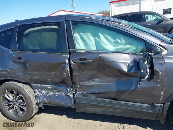 2020 Honda CR-V EX with VIN 2HKRW1H55LH405788, listed as a IAAI auction lot 41827036 with 47,056 mi miles. Bid and sale history available at carsss.com. Image 13.