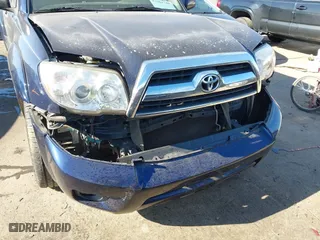 2007 Toyota 4Runner SR5 with VIN JTEBU14R778105329, listed as a IAAI auction lot 41661748 with 283,172 mi miles. Bid and sale history available at carsss.com. Image 6.