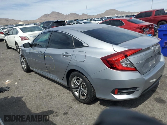 2018 Honda Civic LX with VIN 2HGFC2F56JH541164, listed as a Copart auction lot 51799975 with 94,850 mi miles and Salvage Title. Bid and sale history available at DreamBid. Image 2.
