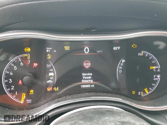 2016 Jeep Grand Cherokee High Altitude with VIN 1C4RJFCG0GC438719, listed as a Copart auction lot 51100445 with 166,685 mi miles and Clean Title. Bid and sale history available at carsss.com. Image 9.