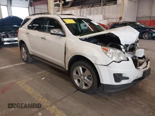 2014 Chevrolet Equinox LT with VIN 1GNFLFEK7EZ128700, listed as a IAAI auction lot 41219813 with 75,267 mi miles. Bid and sale history available at carsss.com. Image 1.