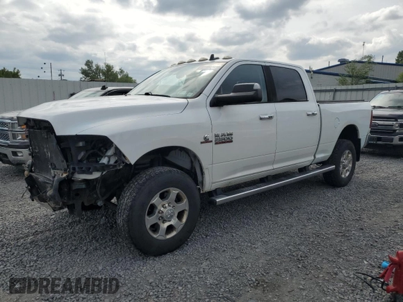 2016 Ram 2500 Big Horn with VIN 3C6UR5DL3GG298470, listed as a Copart auction lot 61014905 with 97,354 mi miles and Salvage title. Bid and sale history available at DreamBid. Image 1.